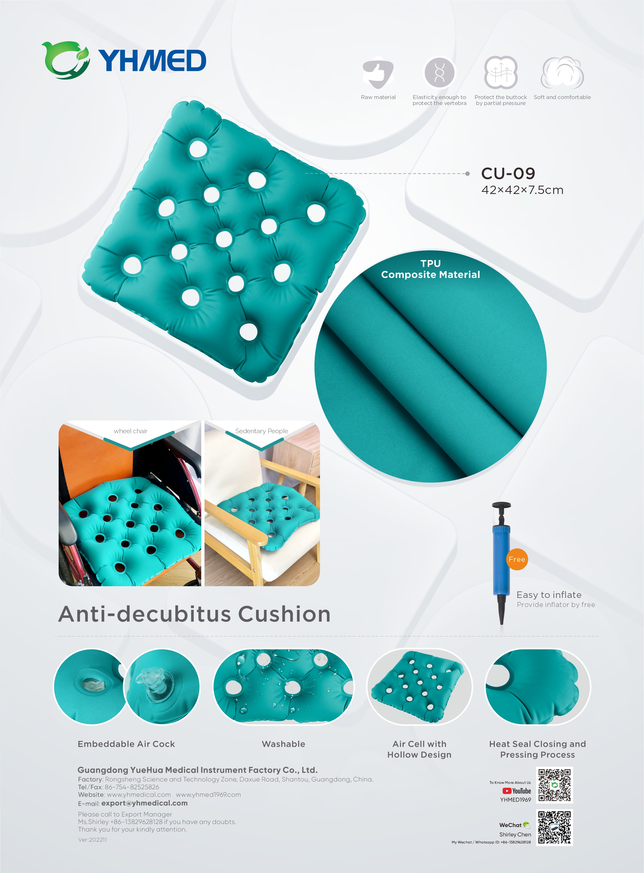 Anti Decubitus Cushion CU-09
