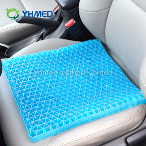 Car Office Hemorrhoid Coccyx Orthopedic Cooling Gel Seat Cushion 